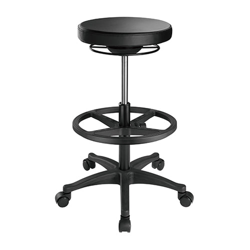Ergonomic Gas Air Lift Height Adjustable Sit Stand Office Mobile Drafting Stool EA-CH04-12
