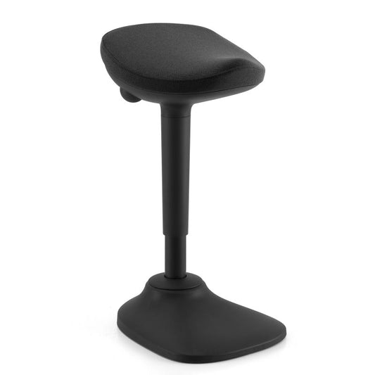 Ergonomic Gas Air Lift Height Adjustable Sit Stand Office Perching Wobble Stool EA-R15-BK