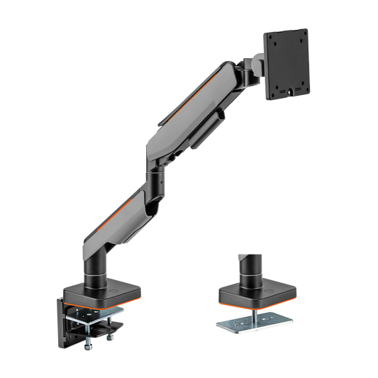 Ultrawide Single Heavy Duty Monitor Arm Stand For 1000R Curved Monitors up to 49" 20kg (Non-RGB version)