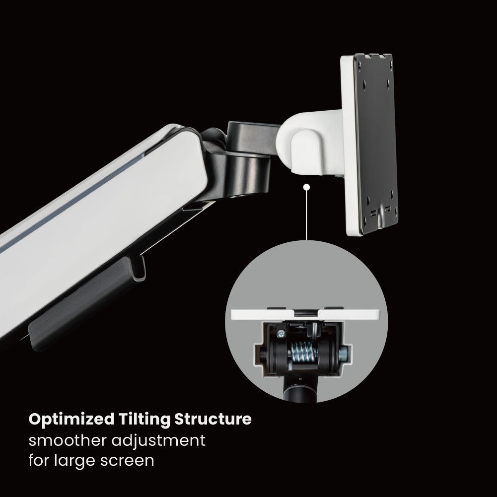 Ultrawide Single Heavy Duty Monitor Arm Stand For 1000R Curved Monitors up to 49" 20kg (Non-RGB version) Ultrawide Single Heavy Duty Monitor Arm Stand For 1000R Curved Monitors up to 49" 20kg (Non-RGB version)