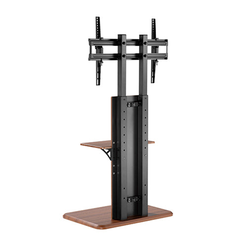 For 37"-70" TV Modern Slim Portable Mobile Screen Tiltable Height Adjustable TV Floor Stand with Casters For 37"-70" TV Modern Slim Portable Mobile Screen Tiltable Height Adjustable TV Floor Stand with Casters