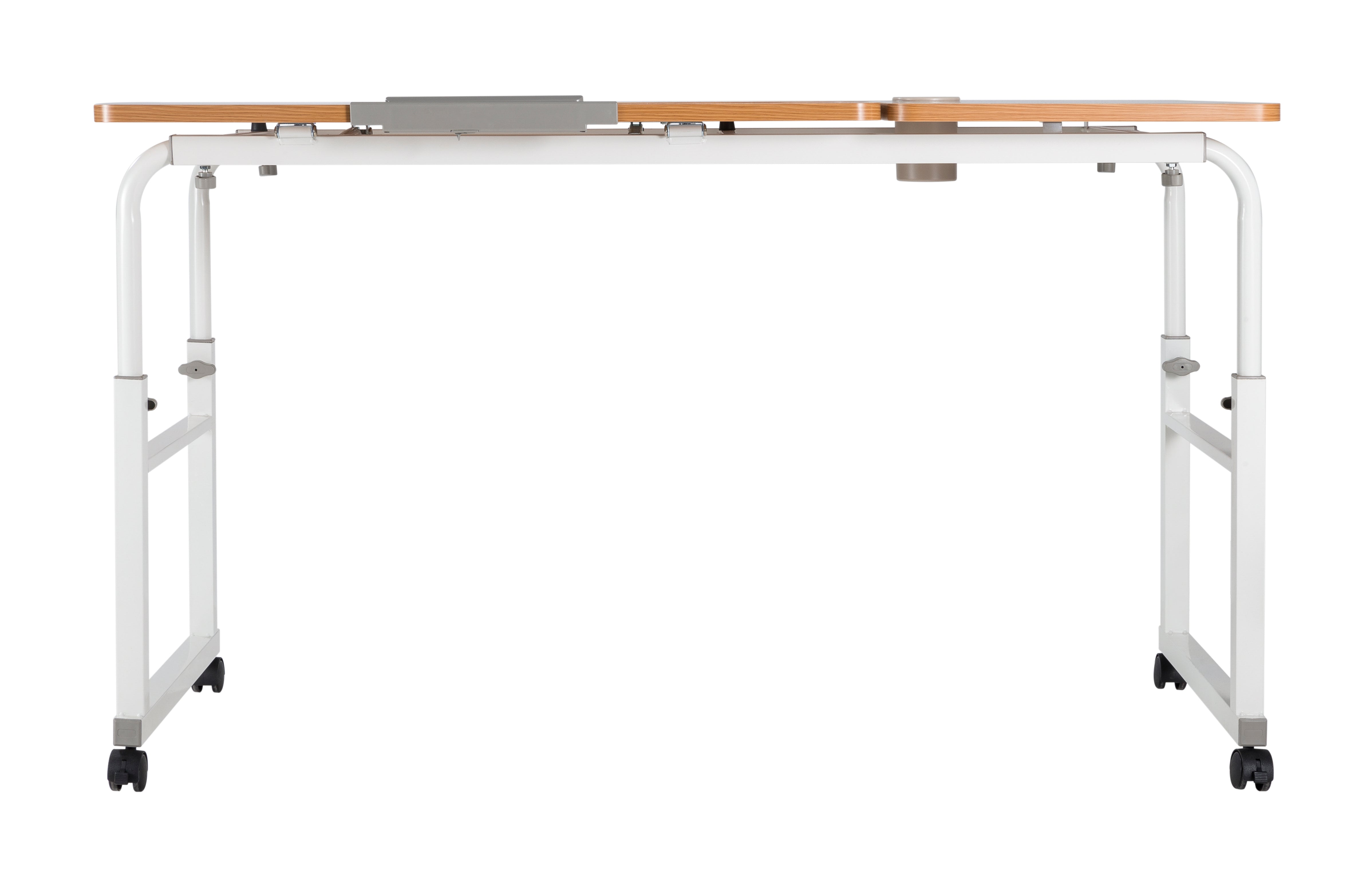 1200 x 600mm Height and Width Adjustable Over the Bed Mobile Computer Tiltable Desk Table 1200 x 600mm Height and Width Adjustable Over the Bed Mobile Computer Tiltable Desk Table