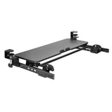 Under Desk Height Adjustable Clamp on Keyboard Tray