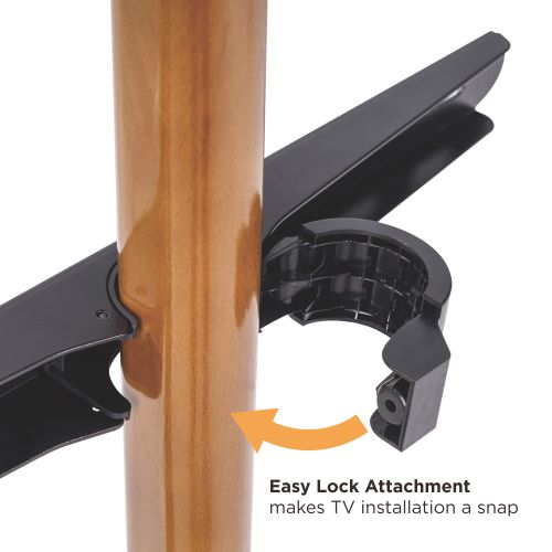 For 45"-65" TV Tripod Legged Solid Wood Studio TV Floor Stand For 45"-65" TV Tripod Legged Solid Wood Studio TV Floor Stand