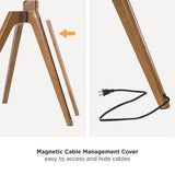 For 45"-65" TV Tripod Legged Solid Wood Studio TV Floor Stand For 45"-65" TV Tripod Legged Solid Wood Studio TV Floor Stand