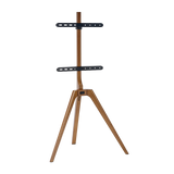For 45"-65" TV Tripod Legged Solid Wood Studio TV Floor Stand For 45"-65" TV Tripod Legged Solid Wood Studio TV Floor Stand