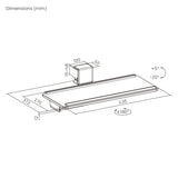 Clamp-On Sit-Stand Keyboard Tray with Wrist Rest & Storage Drawer