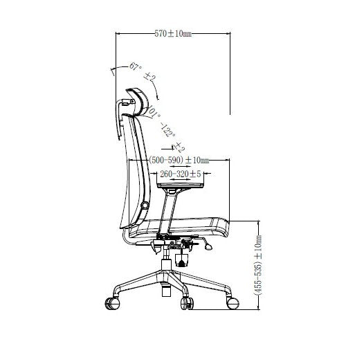 EA-EC-M068 Ergonomic Office Chair