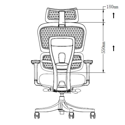 EA-EC-P045A Ergonomic Office Chair