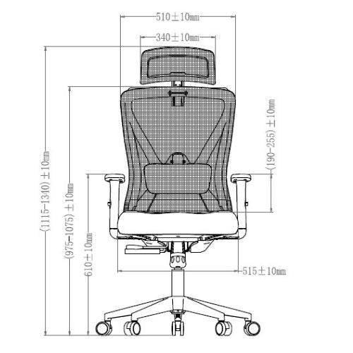 EA-EC-P056A Ergonomic Office Chair