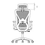 EA-EC-P056A Ergonomic Office Chair