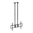 Up to 120" TV Dual Pole Heavy Duty Ceiling Mount with Tilt & Swivel with Longer Pole