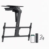 For 43"-86" Smart TV Motorised Flip Down TV Ceiling Mount with Swivel Design