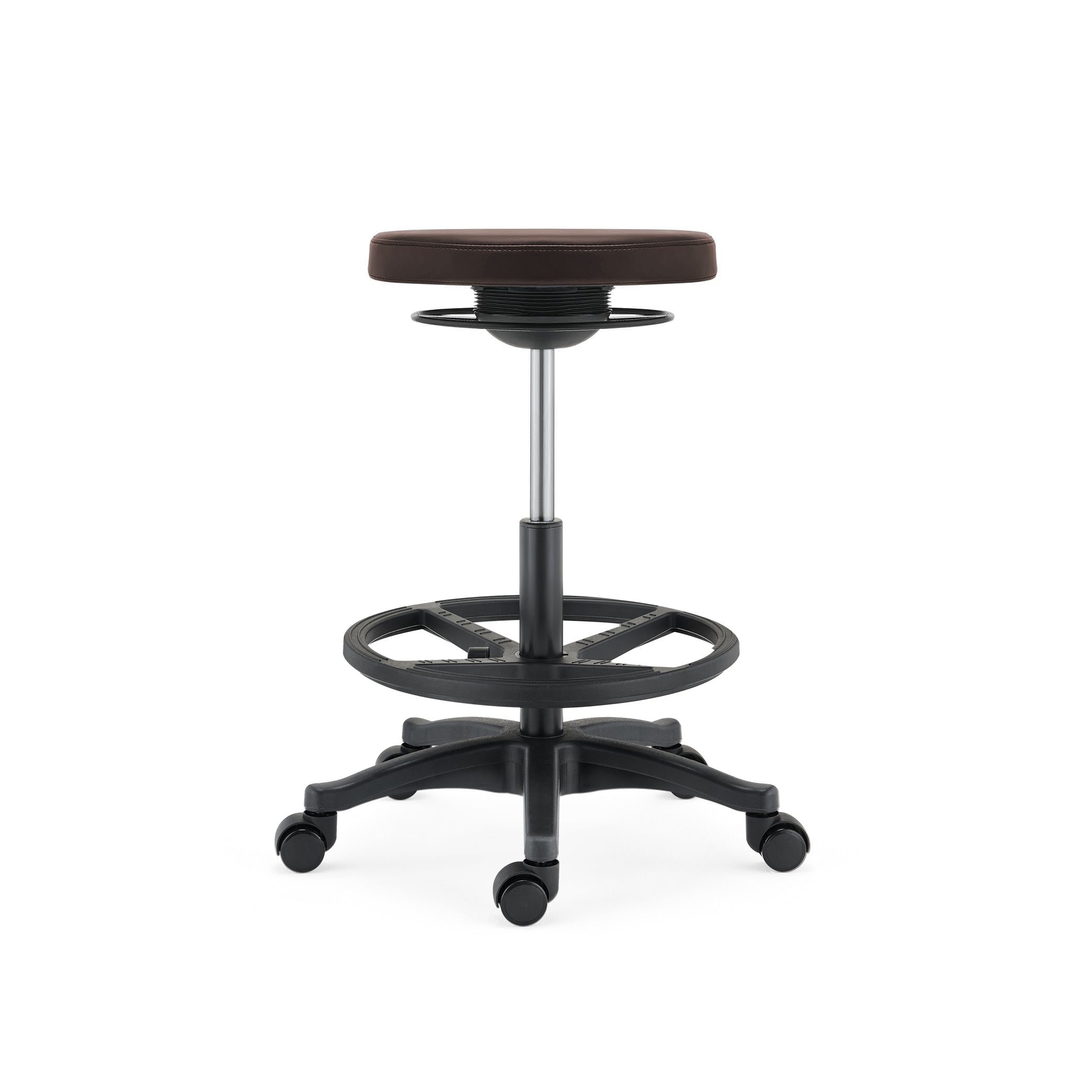 Ergonomic Gas Air Lift Height Adjustable Sit Stand Office Mobile Stool EA-CH04-12