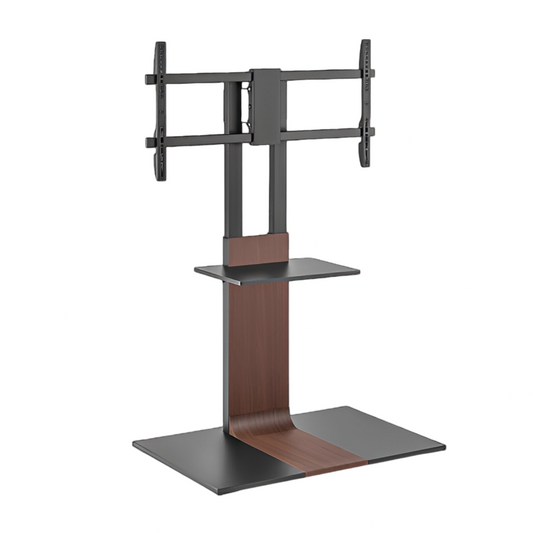 For 45"-90" Dual Column Supersized Sturdy Base TV Floor Stand with 5-Level Height Adjustments