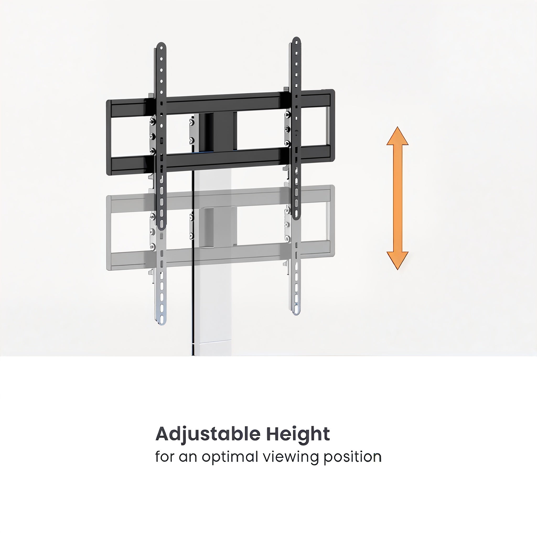 Super Slim for 37"-86" TV Floor Stand with Storage Shelf