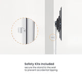 Super Slim for 37"-86" TV Floor Stand with Storage Shelf