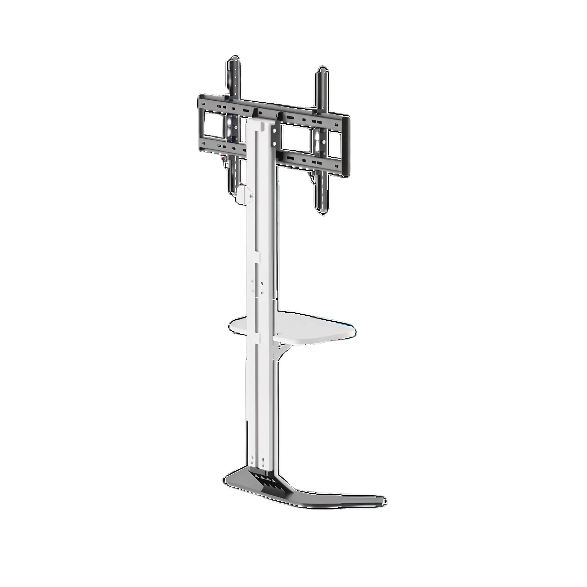 Super Slim for 37"-86" TV Floor Stand with Storage Shelf
