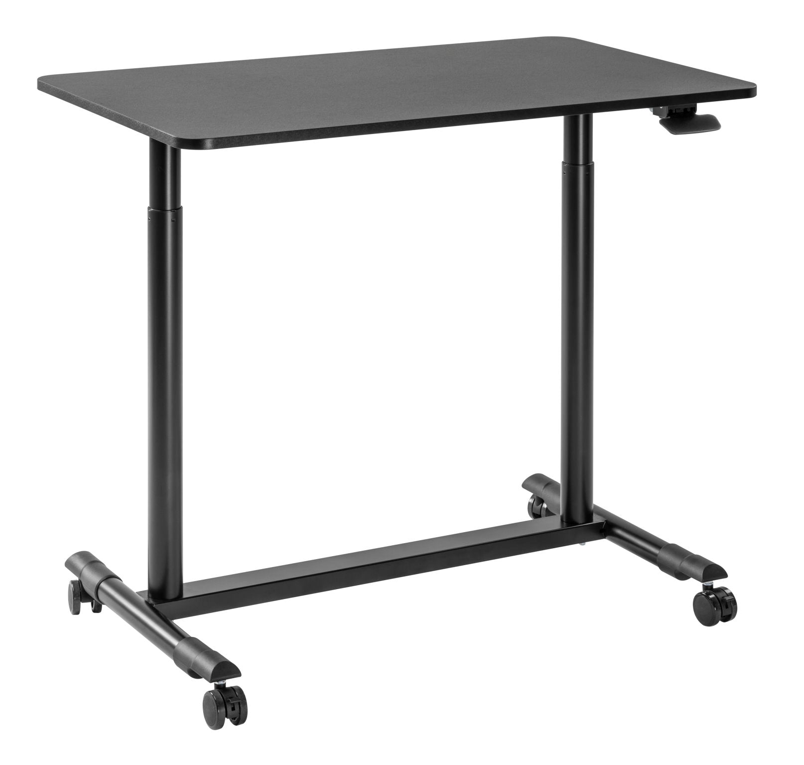 Compact Height Adjustable Portable Mobile Laptop Computer Workstation ...